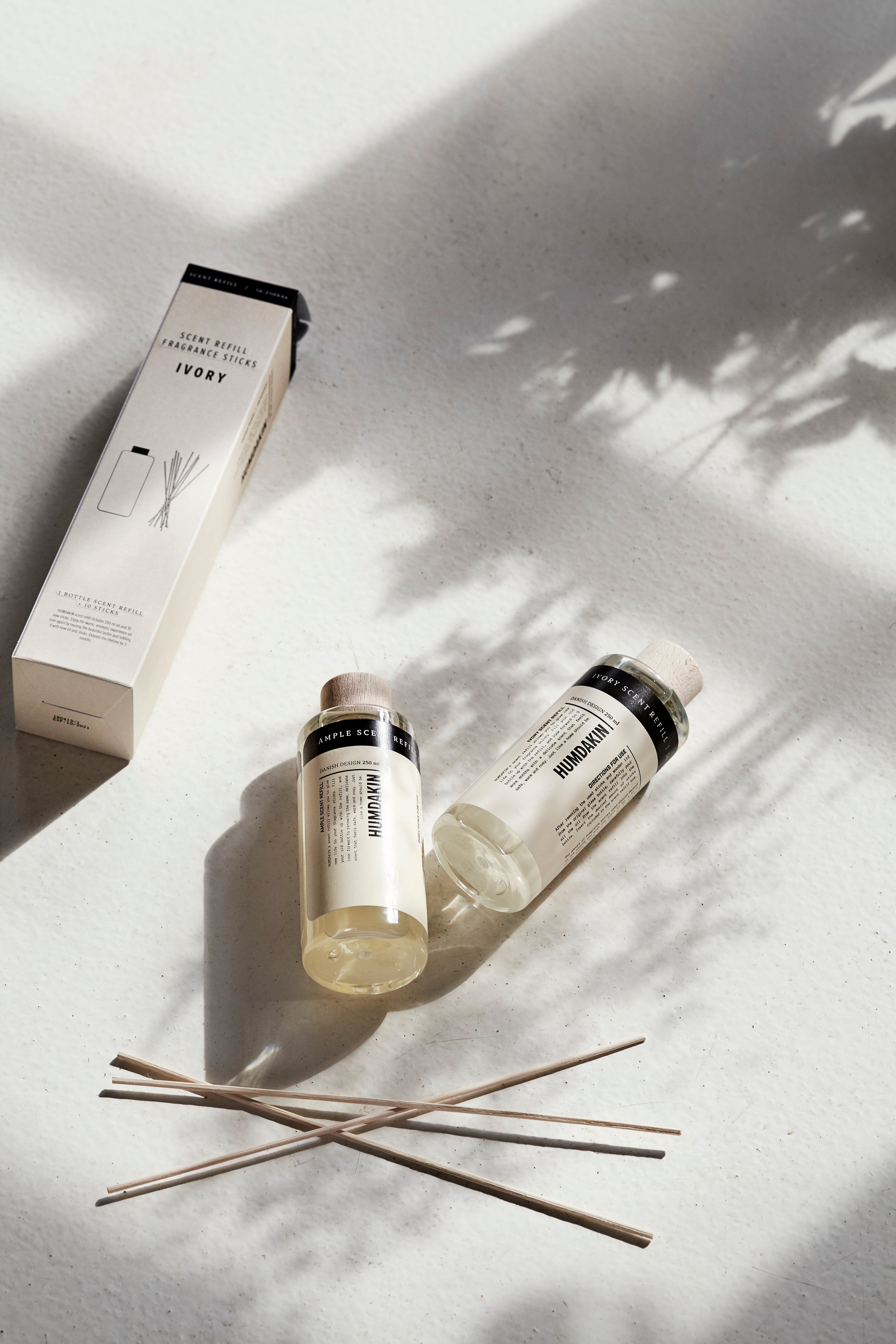 Duftpinde refill, Ivory - 250 ml.